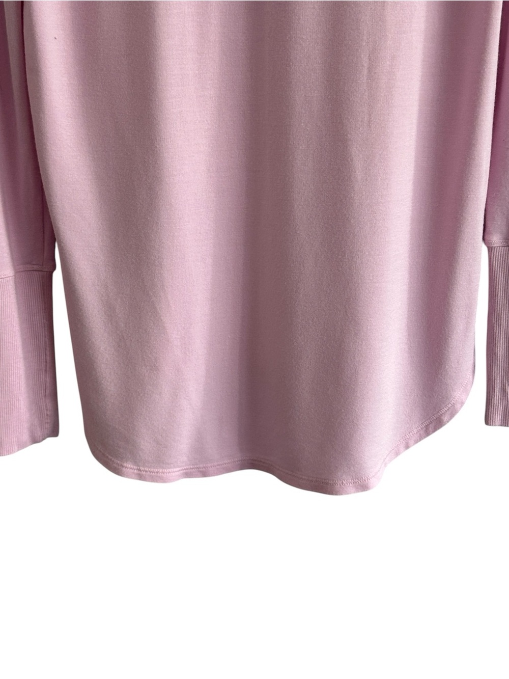 Lilly Pulitzer Luxletic Top XS Pink Kerah Long Sleeve Comfort Stretch Soft - Picture 9 of 10